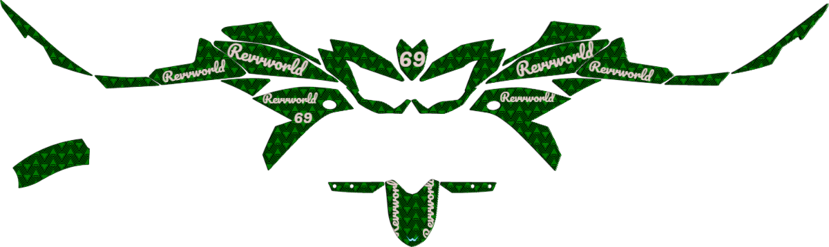 Grafica Personalizzata Kawasaki Versys 650 (2021-)