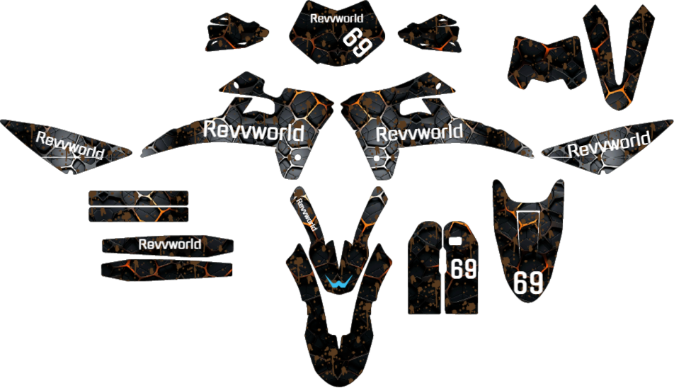 Grafica Personalizzata Fantic 50/125 (2017-2022)