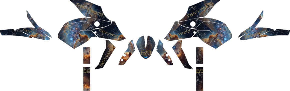 Grafica Personalizzata Yamaha MT-09 (2017-2020)